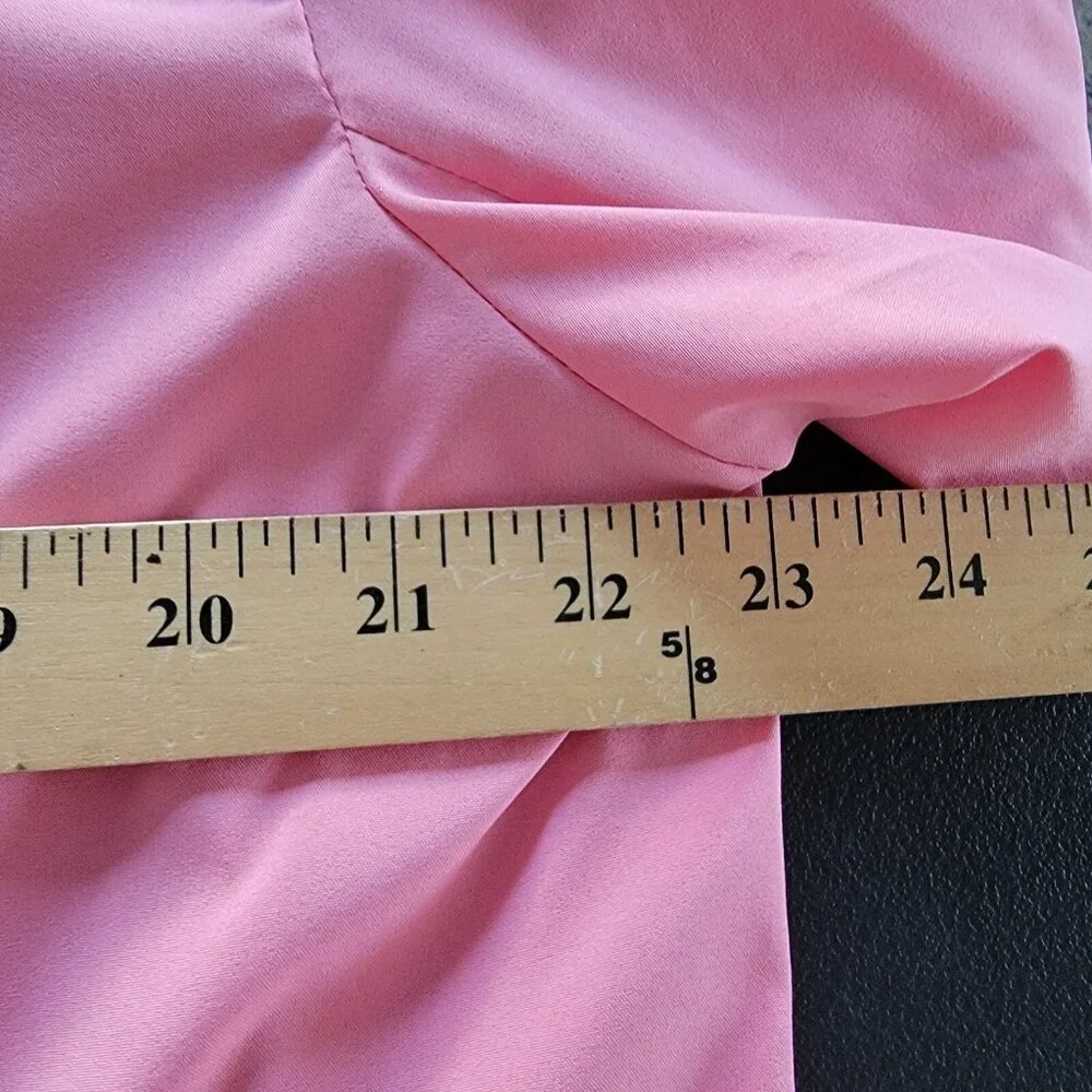 Line Up For Sport Golf Jacket Windbreaker Women Golfers‎ Pink Zip Front L